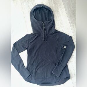 Athleta Black Hoodie Sweatshirt
